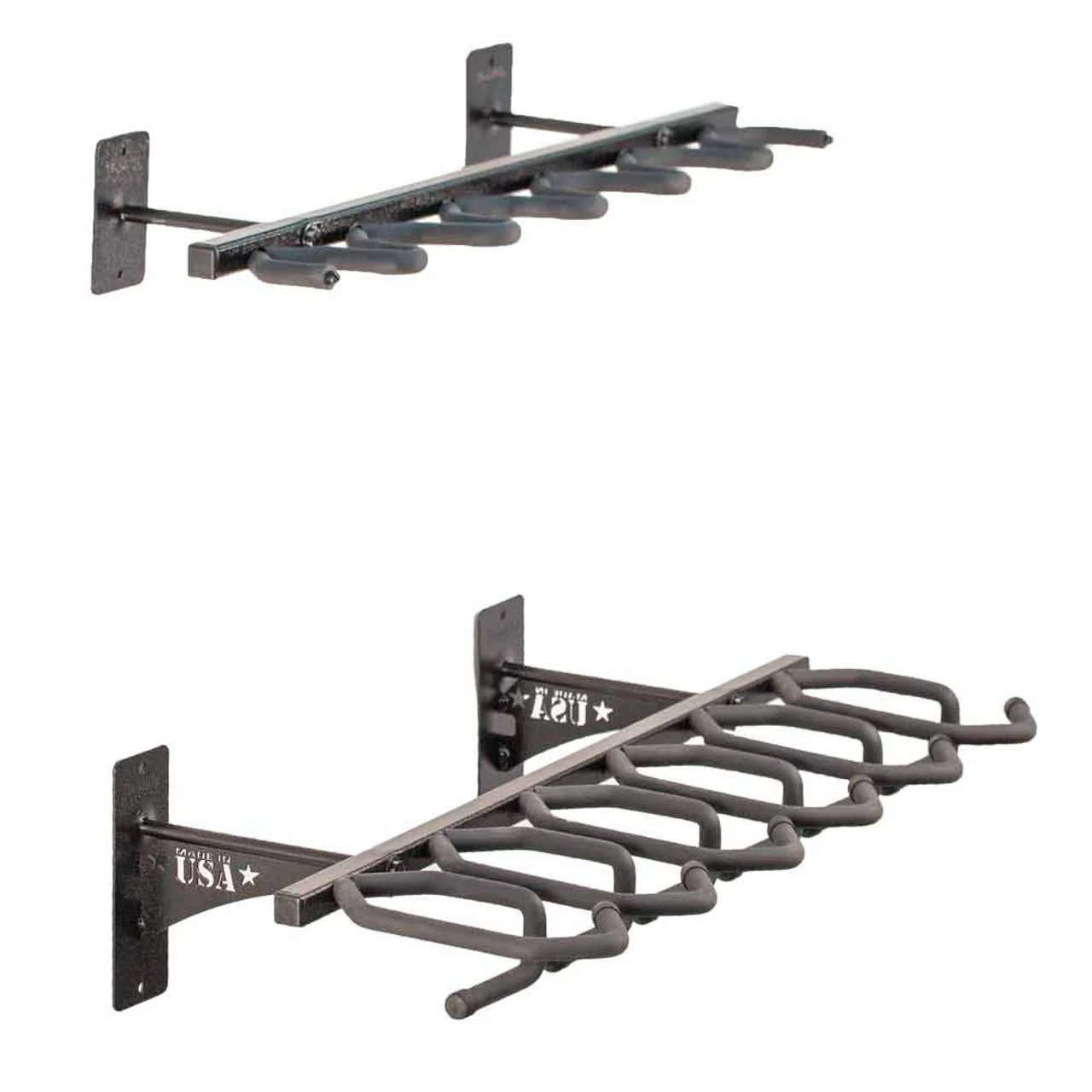 Hold Up Displays Vertical 6 Gun Rack HD53