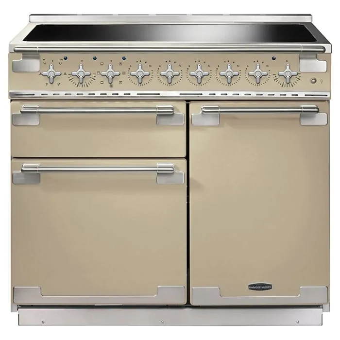 Rangemaster Elise 100cm Induction Hob Range Cooker | Cream | ELS100EICR