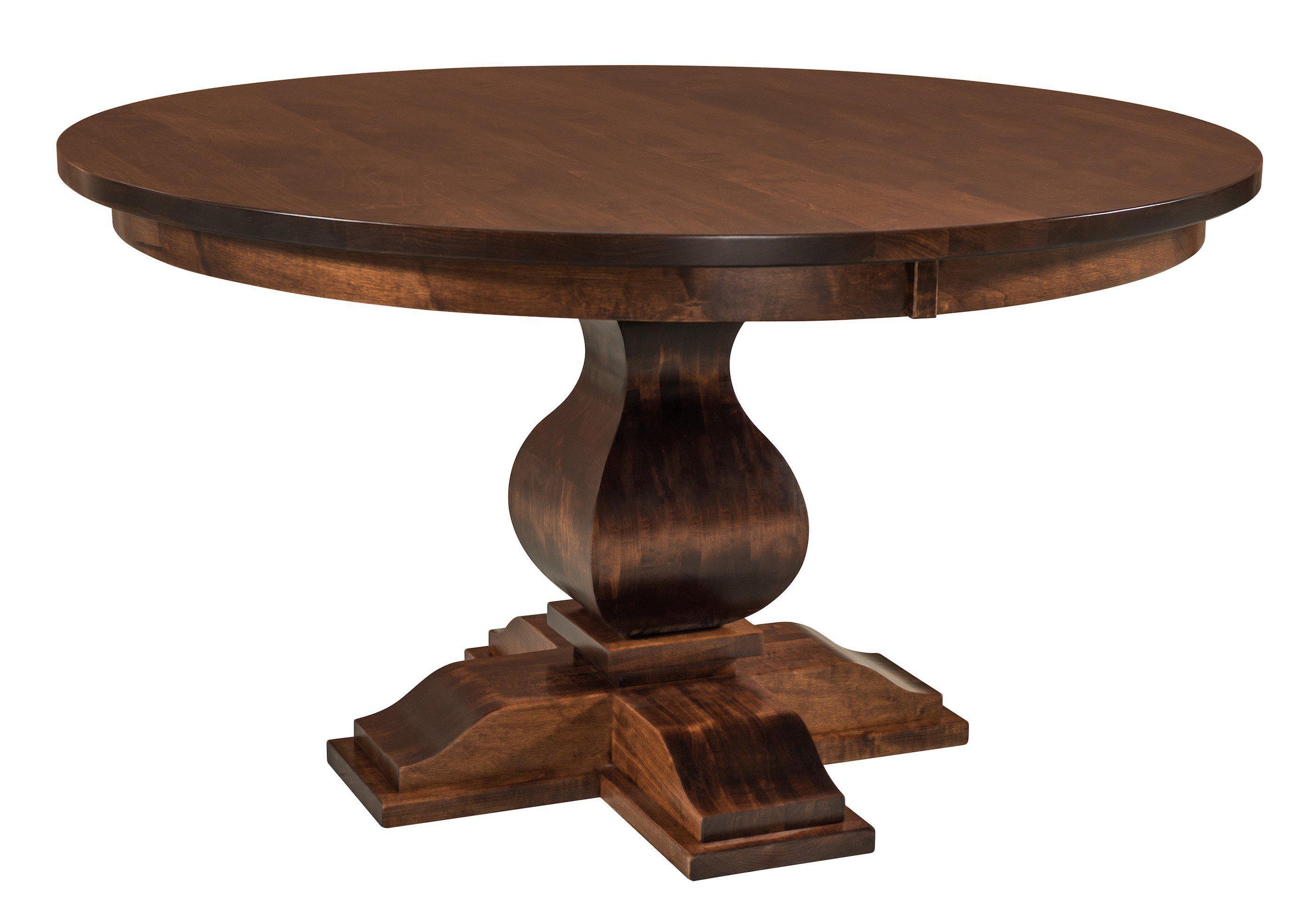 Amish Barrington Single Pedestal Dining Table