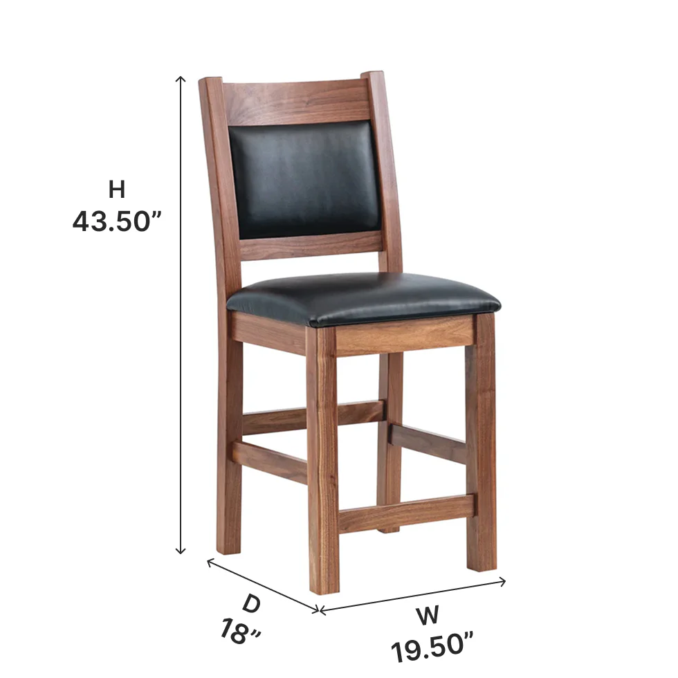 Amish Martin Pub Chair