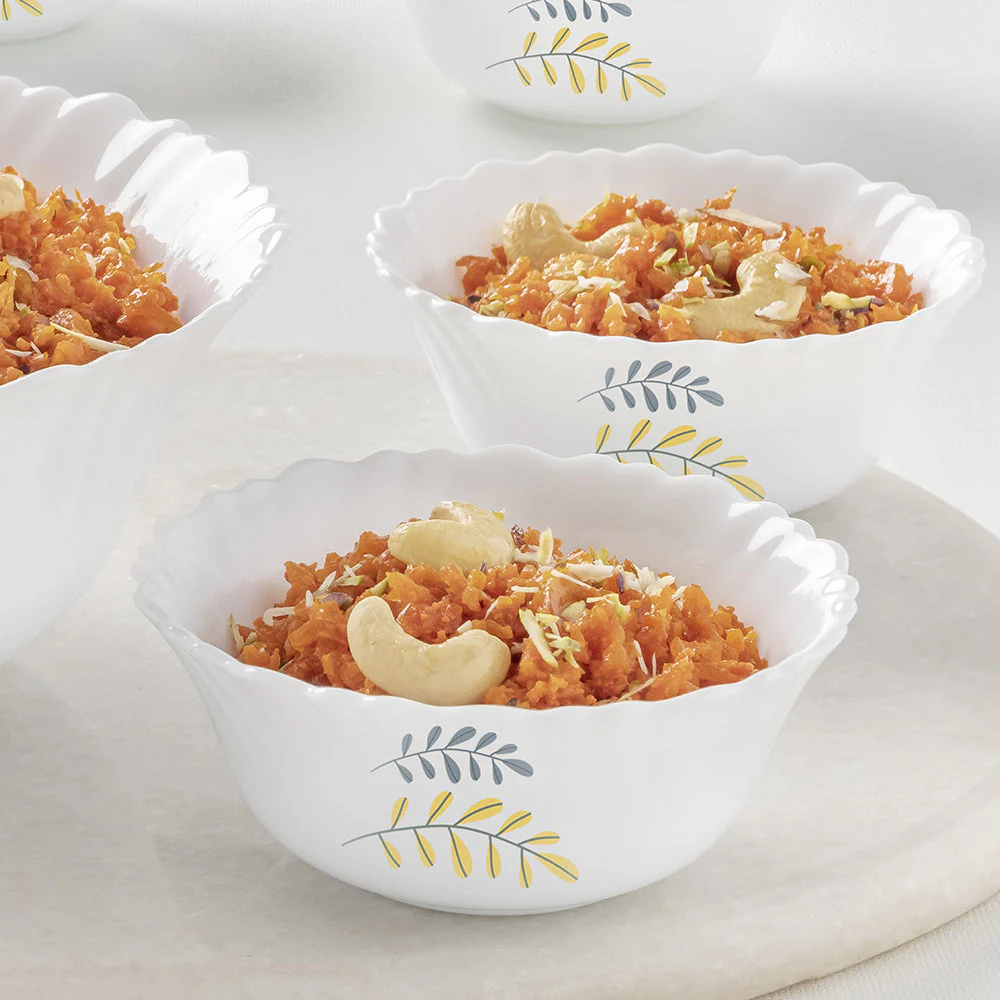 Larah by Borosil Niva Pudding Set, 7 pc (Small)