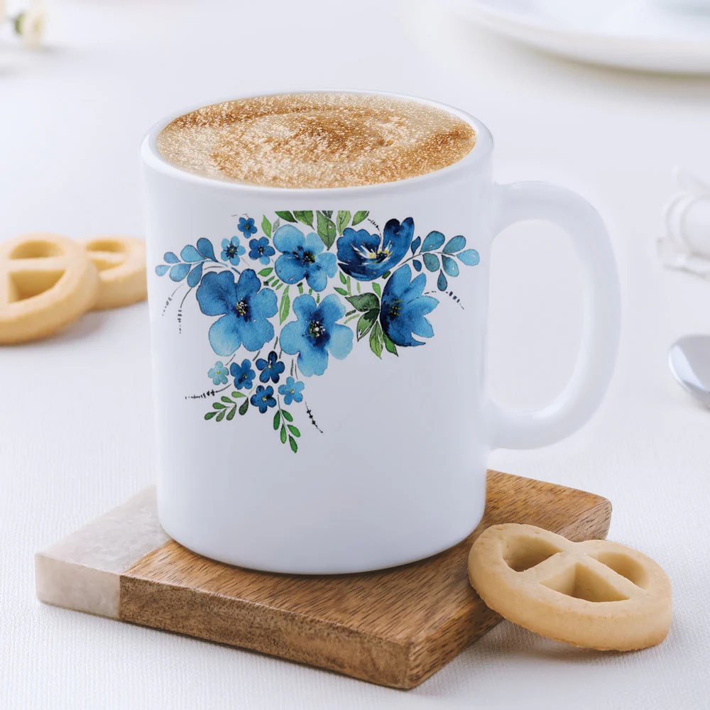 Larah by Borosil Pansy Mug, 320ml