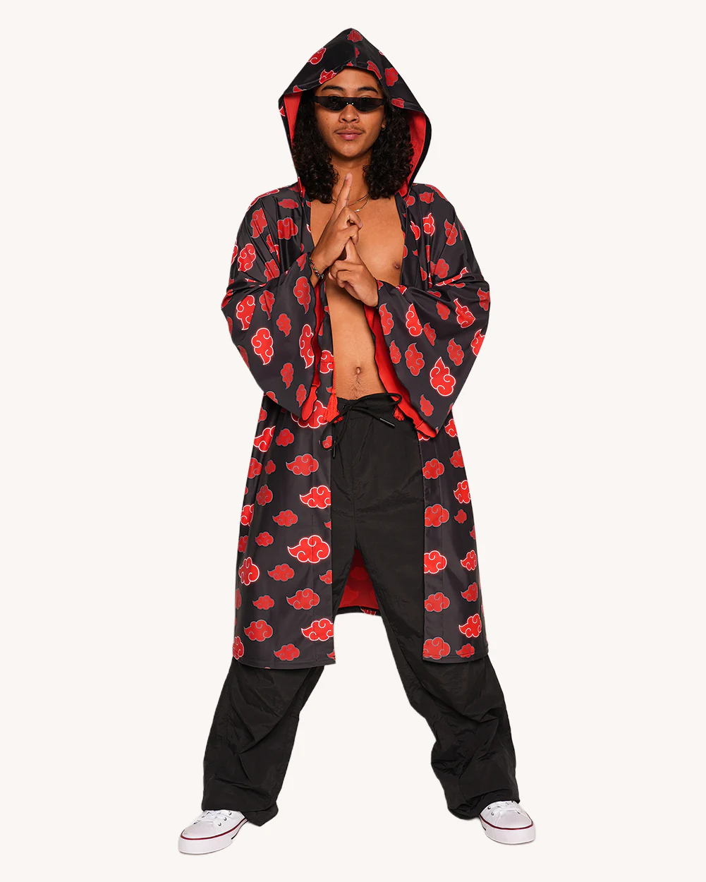 Fire Shadow Unisex Robe