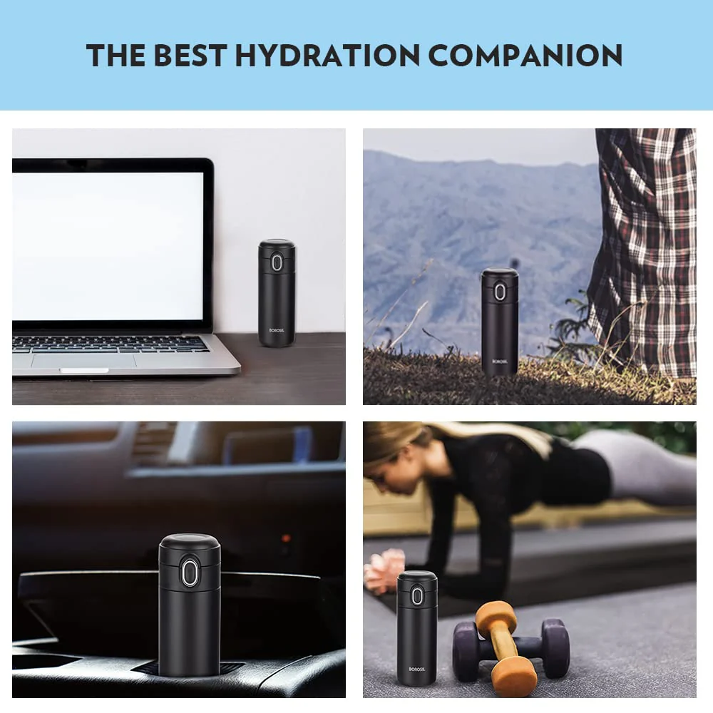 Borosil Traveller Mug, 300ml