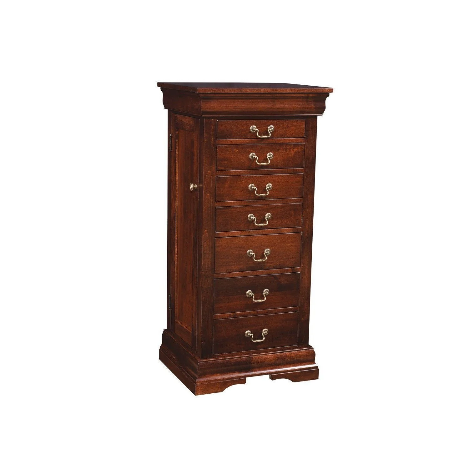 Amish Louis Phillipe Jewelry Armoire