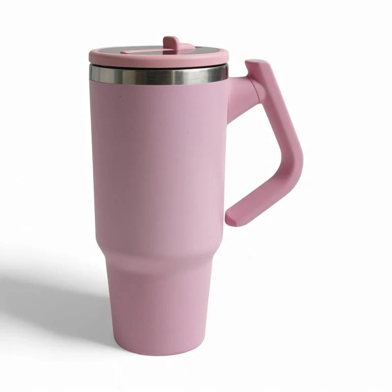 1.2Lt Stainless Steel Flask Pink