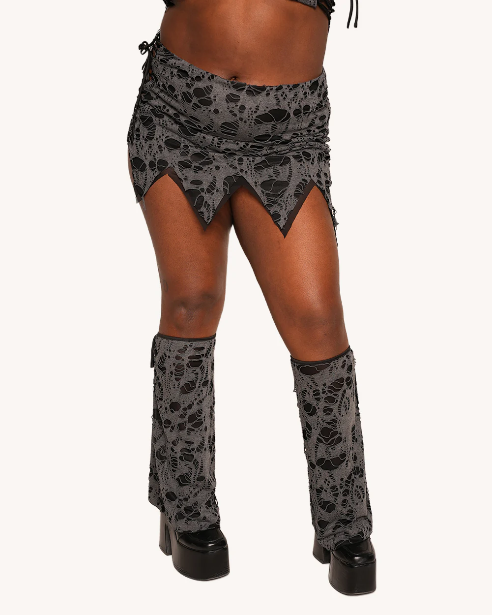 Outbreak Skirt with Leg Warmers