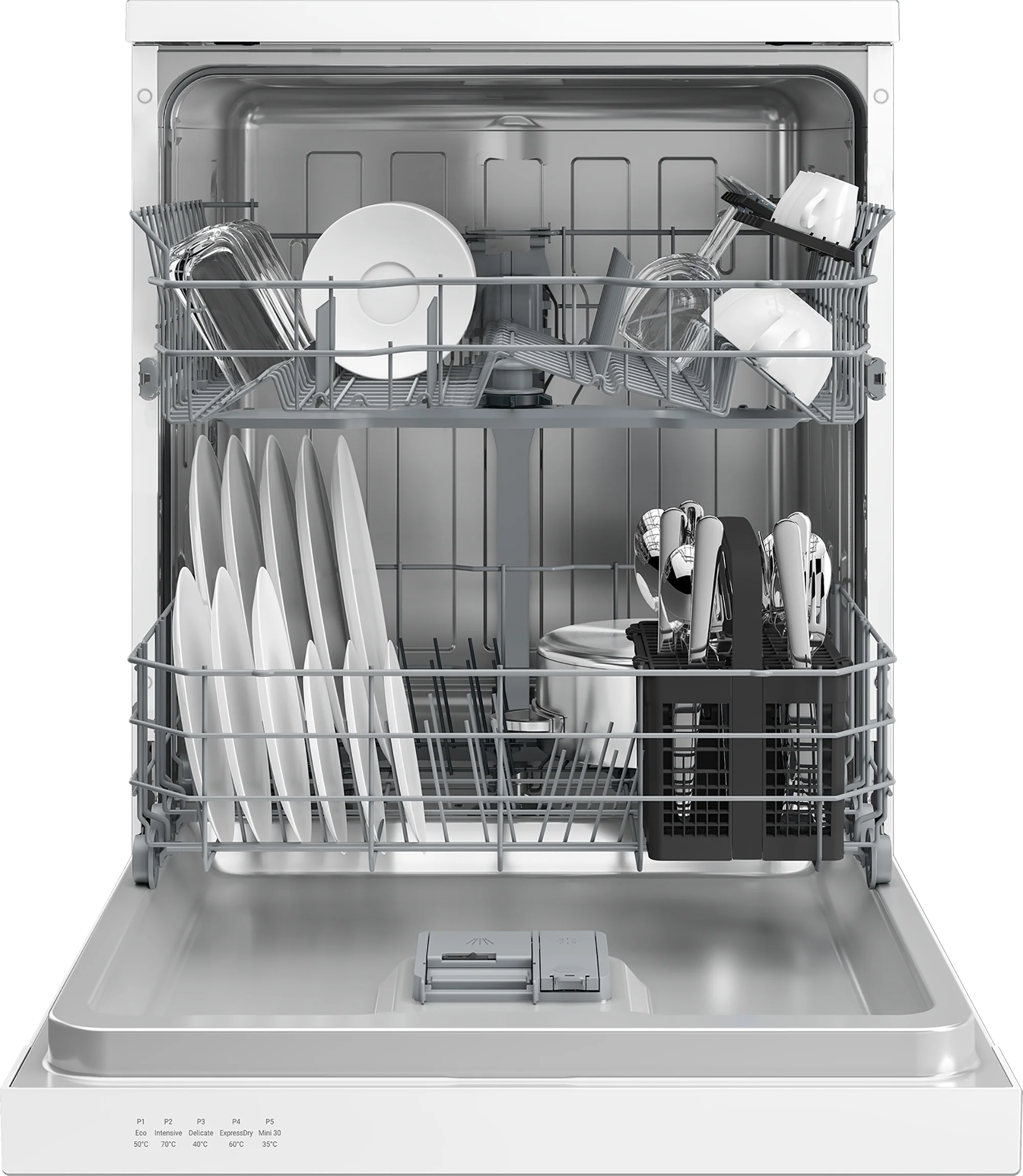 Blomberg 14 Place Freestanding Dishwasher - White | LDF31310W