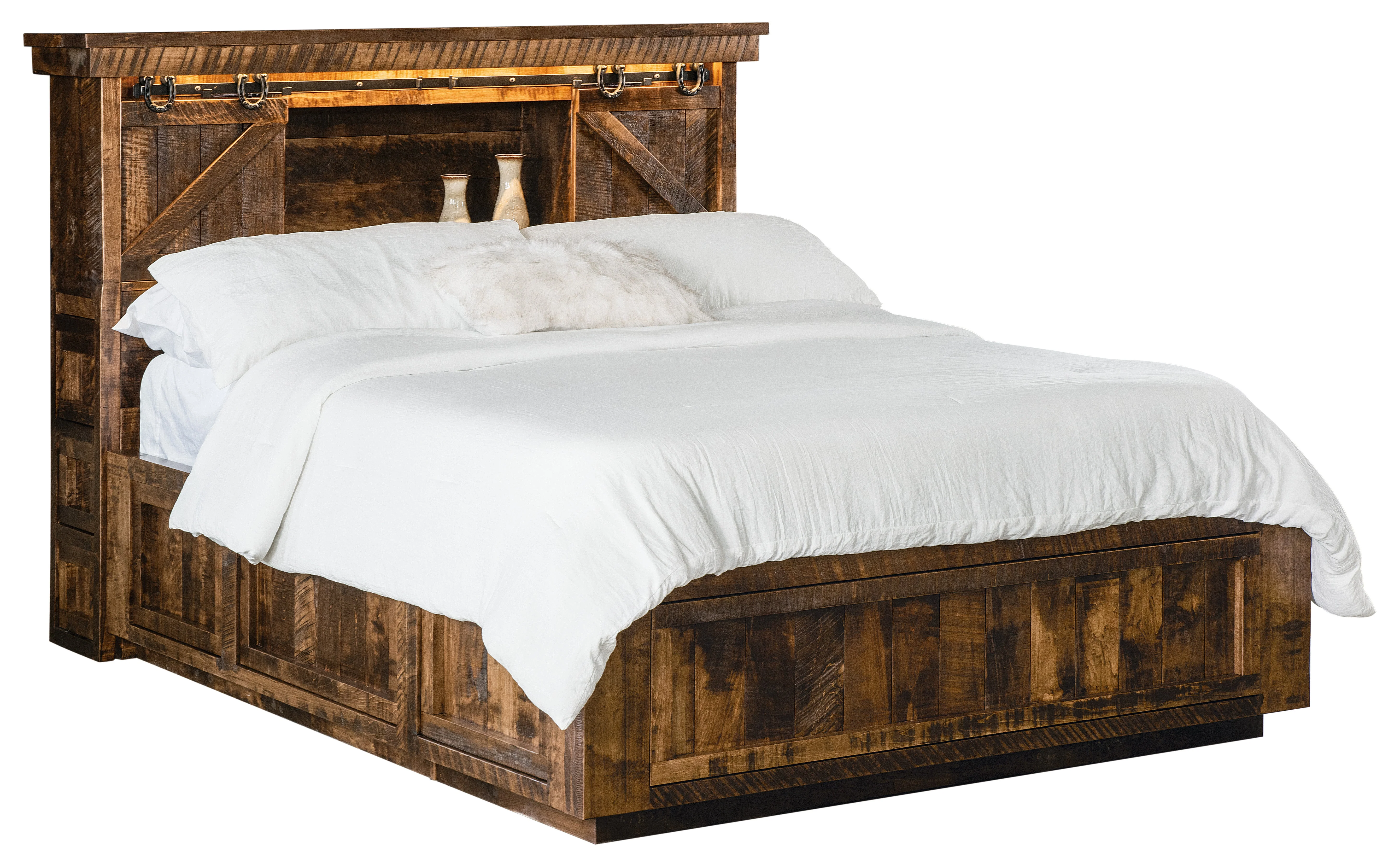 Amish Bookcase Bed