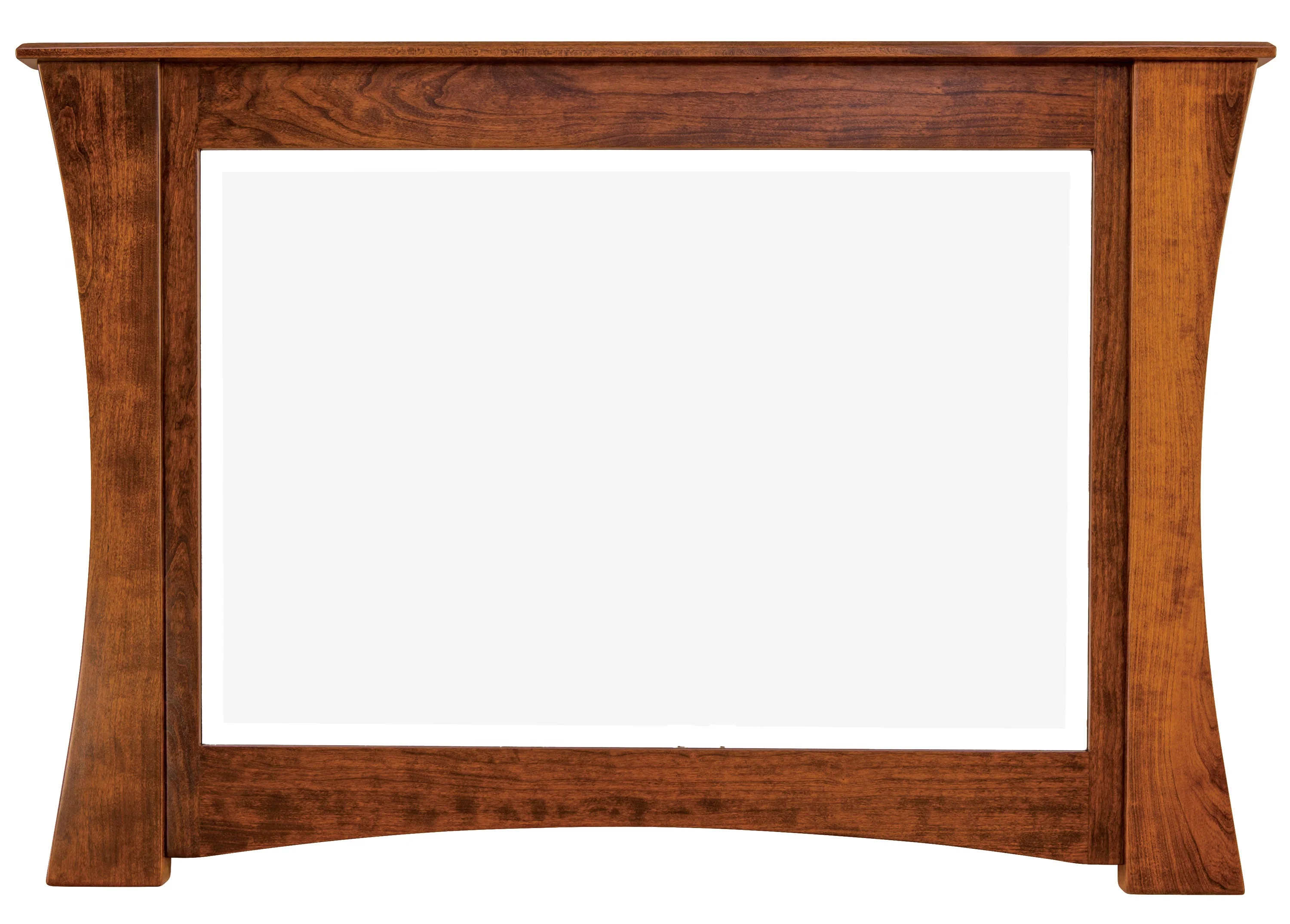 Amish Arts & Crafts Four Drawer Three Door Buffet With Mirror