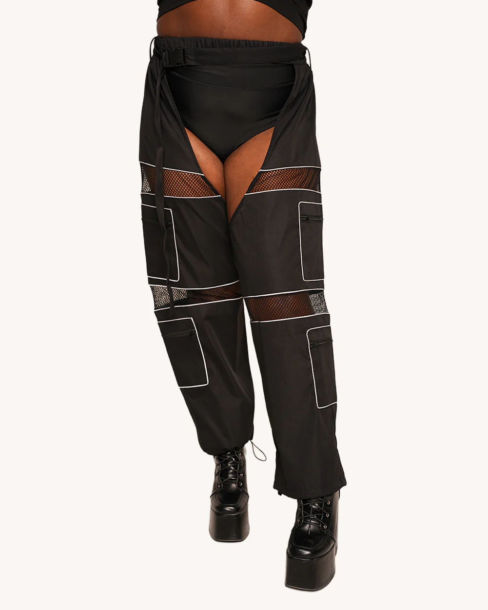 Flash Point Silver Reflective Chaps