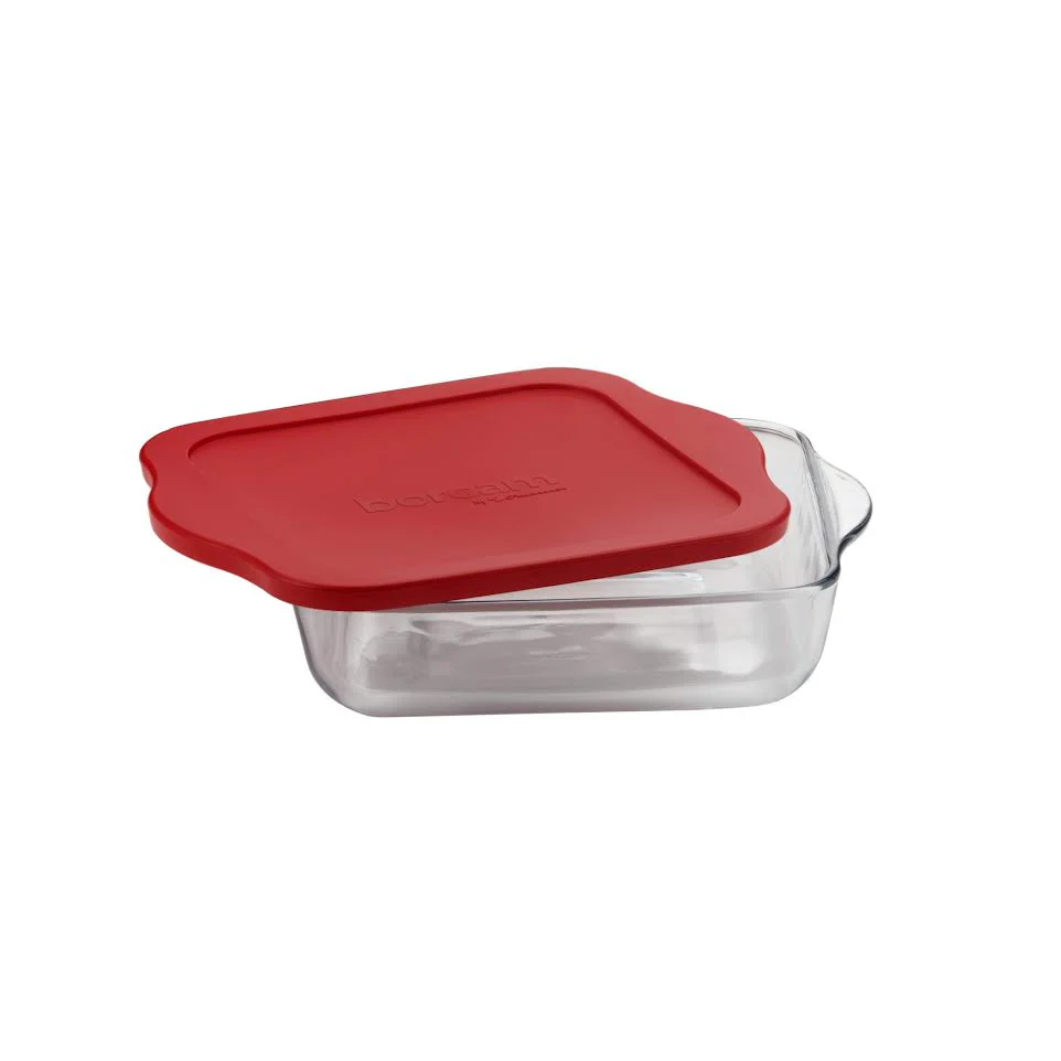 Borcam 3.2Lt Casserole with Lid Red