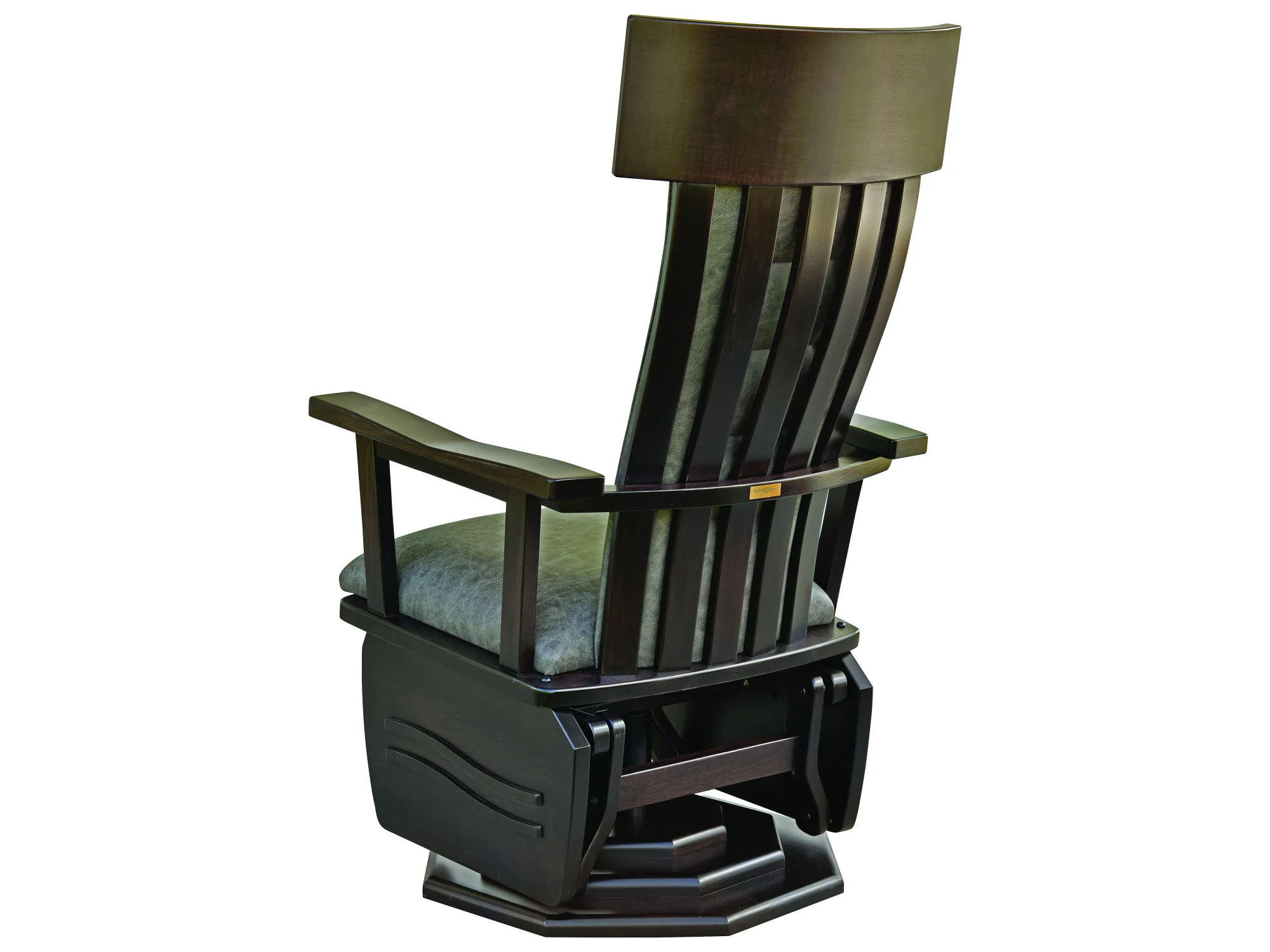 Amish London Swivel Glider