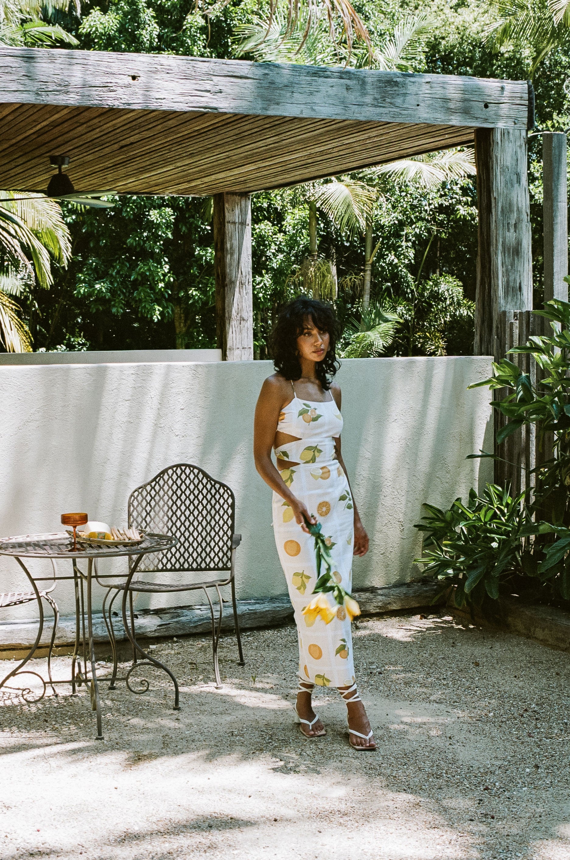 SAMPLE-Arion Midi Dress