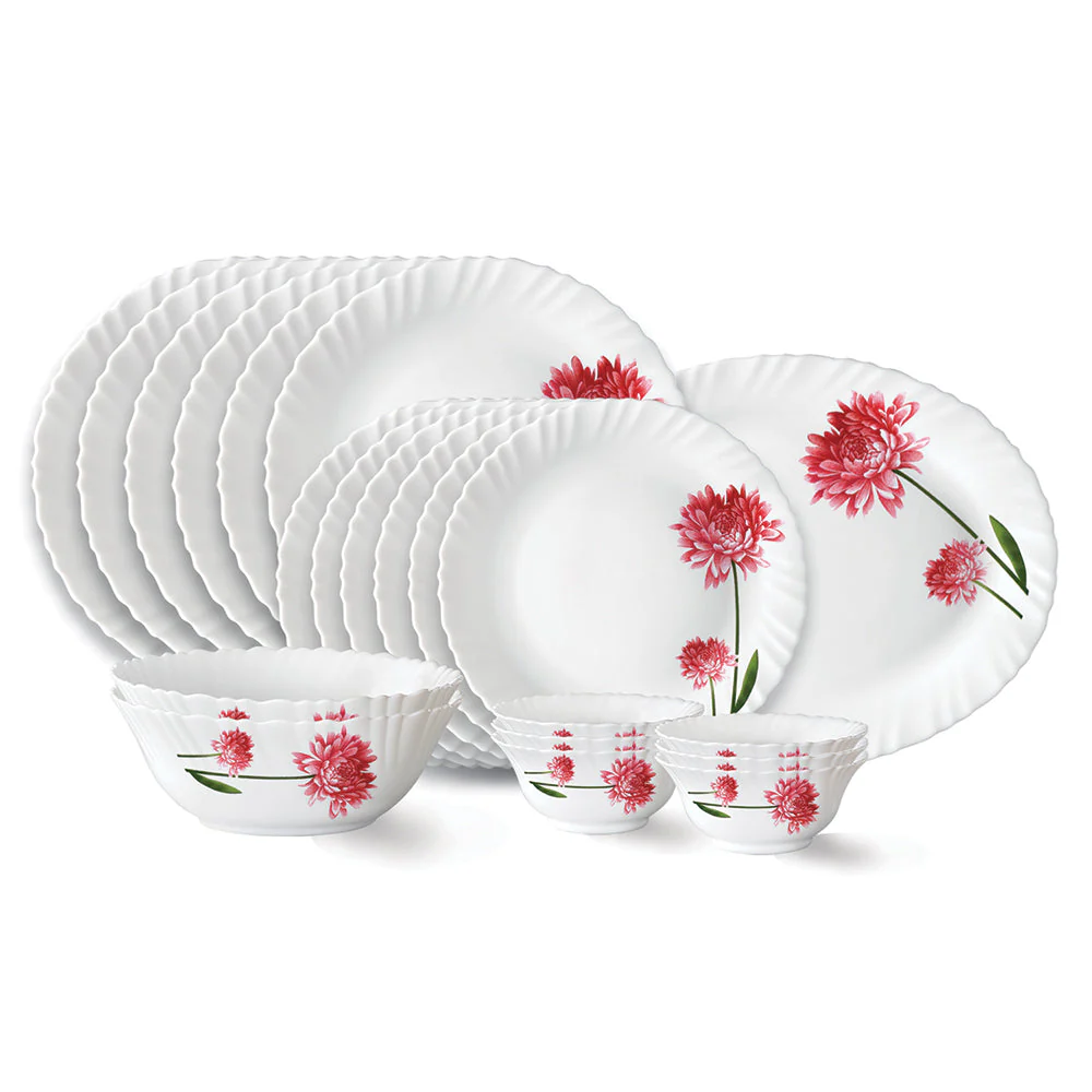 Larah by Borosil Belle Dinner Set, 10 pc