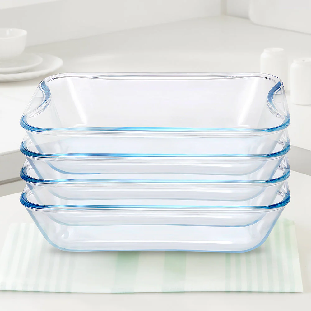 Borosil EasyGrip Rectangular Dish, 2.5L