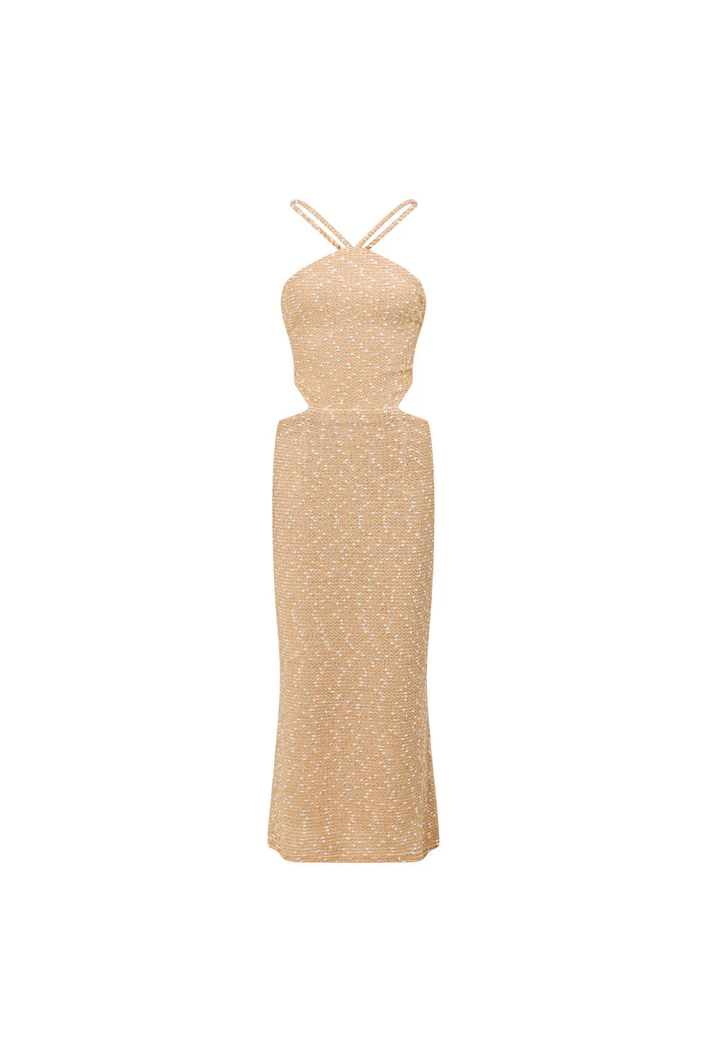 SAMPLE-Backless Amada Dress - Tan