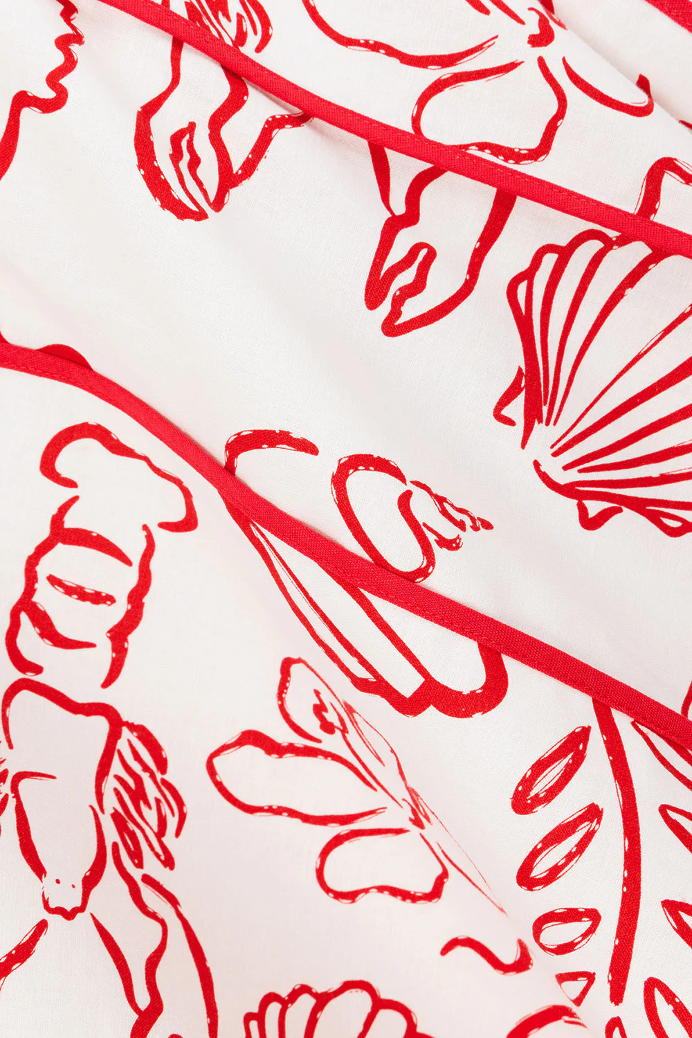 Eliska Dress - Shoreline Red