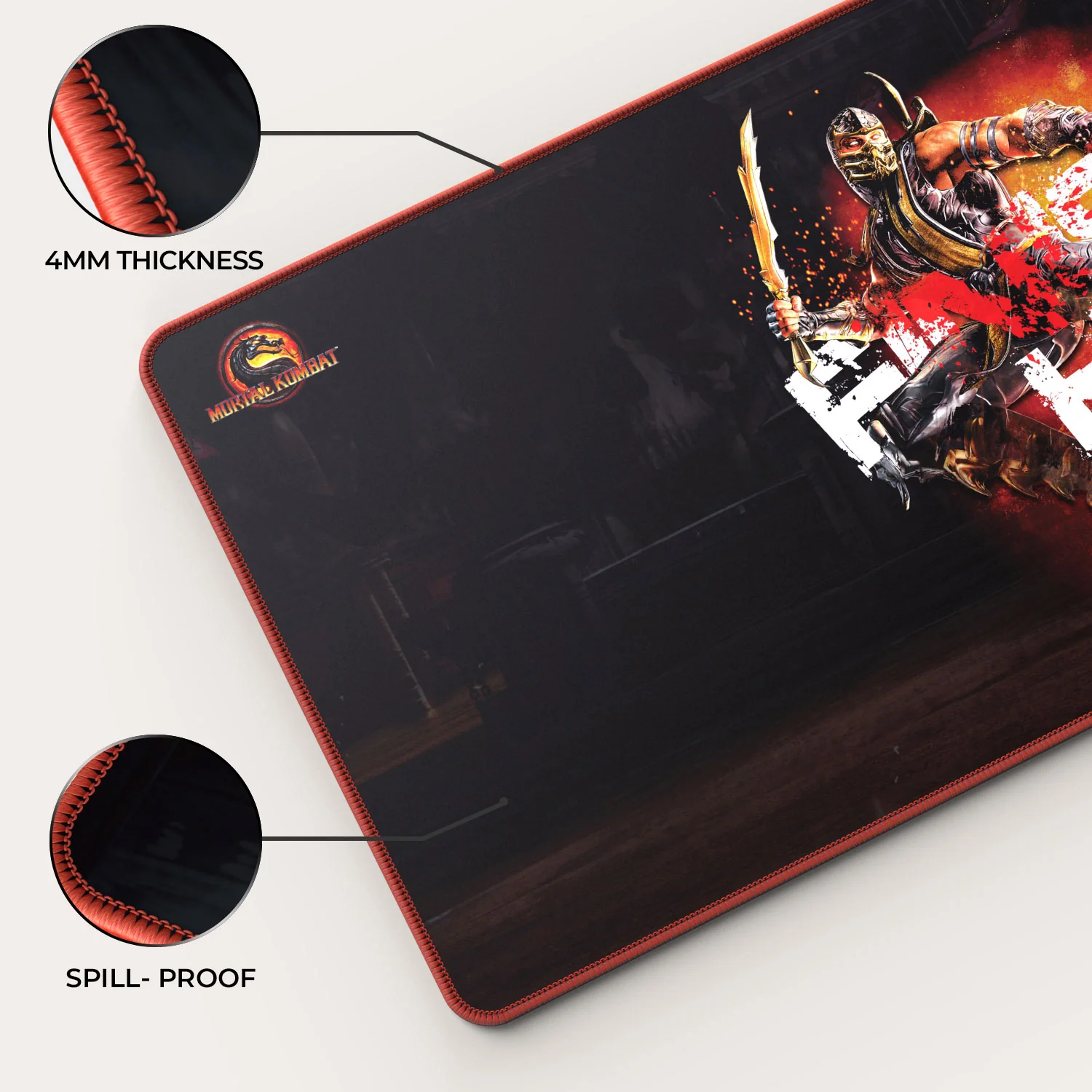 Mortal Kombat - FINISH HIM Gaming Mouse Pad
