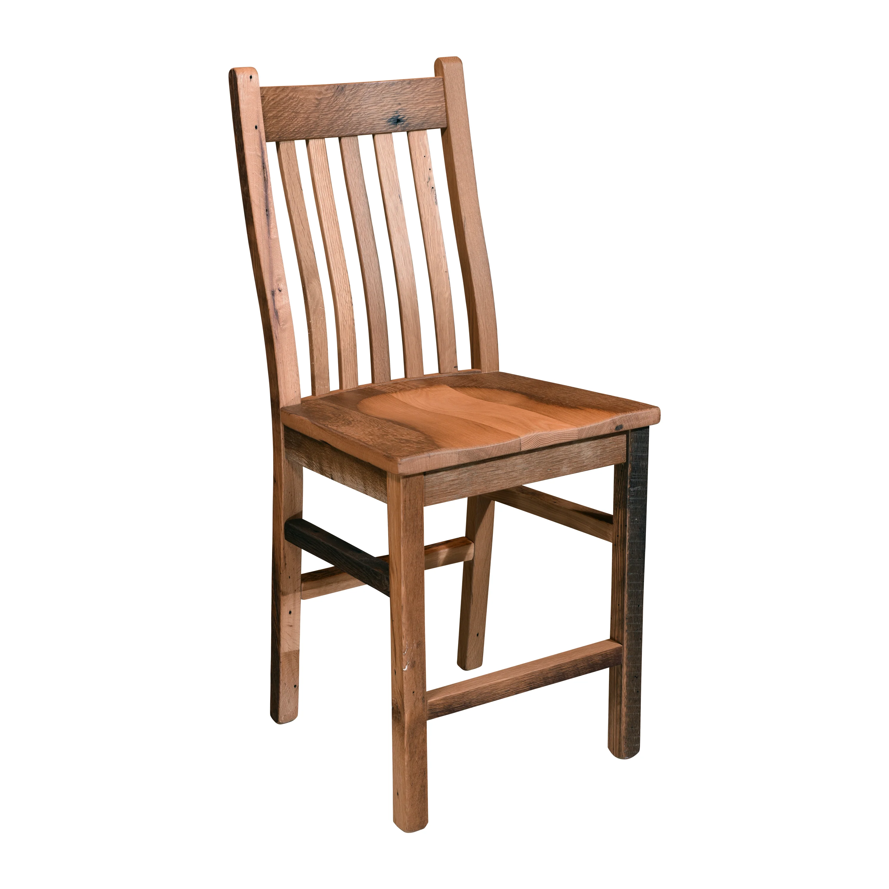 Amish Mission Stationary Bar Chair