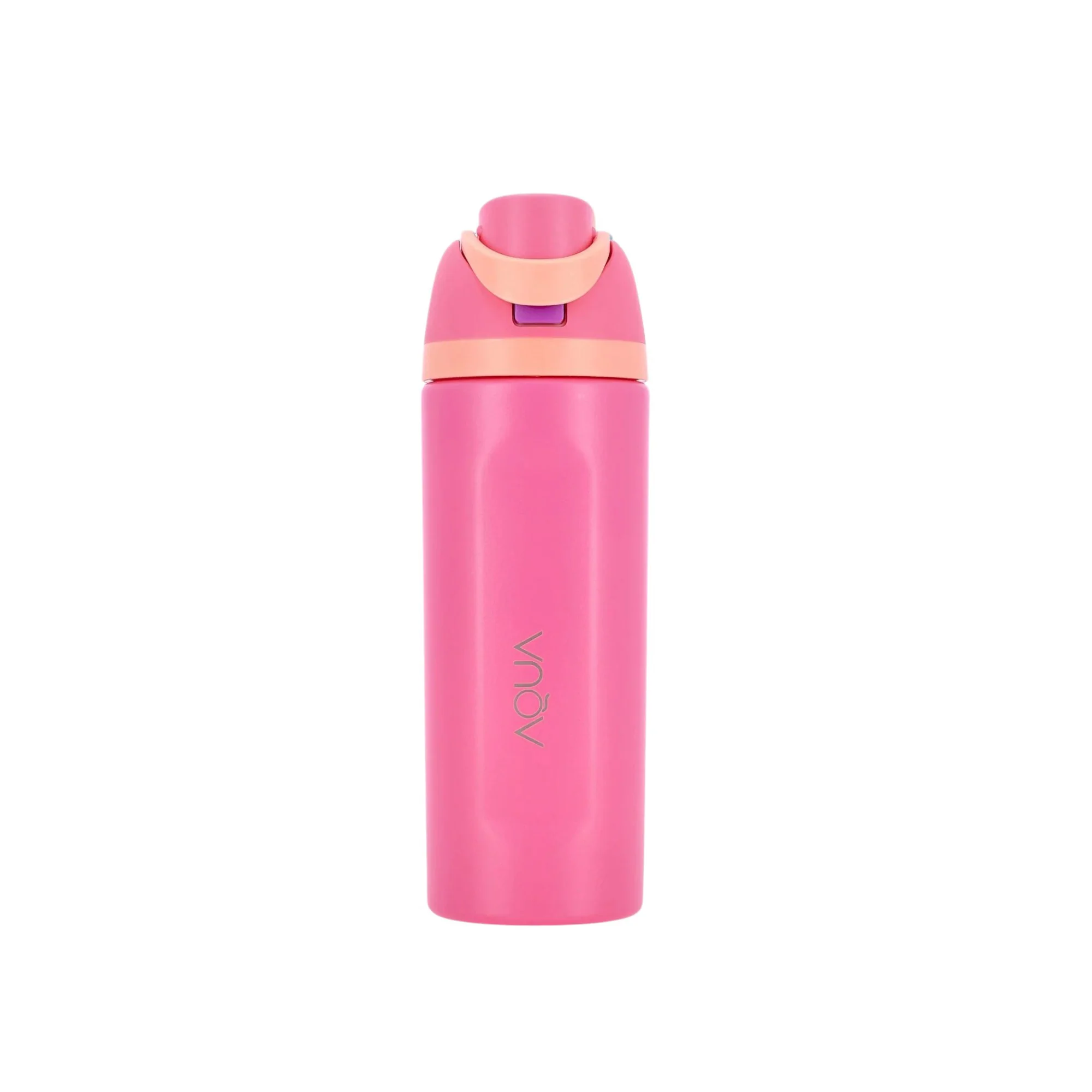 Aqua 590ml Stainless Steel Flask Pink