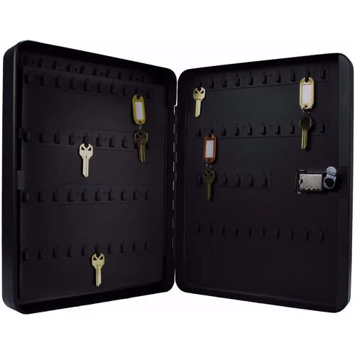Barska CB13608 156 Keys Lock Box with Combination Lock - Black