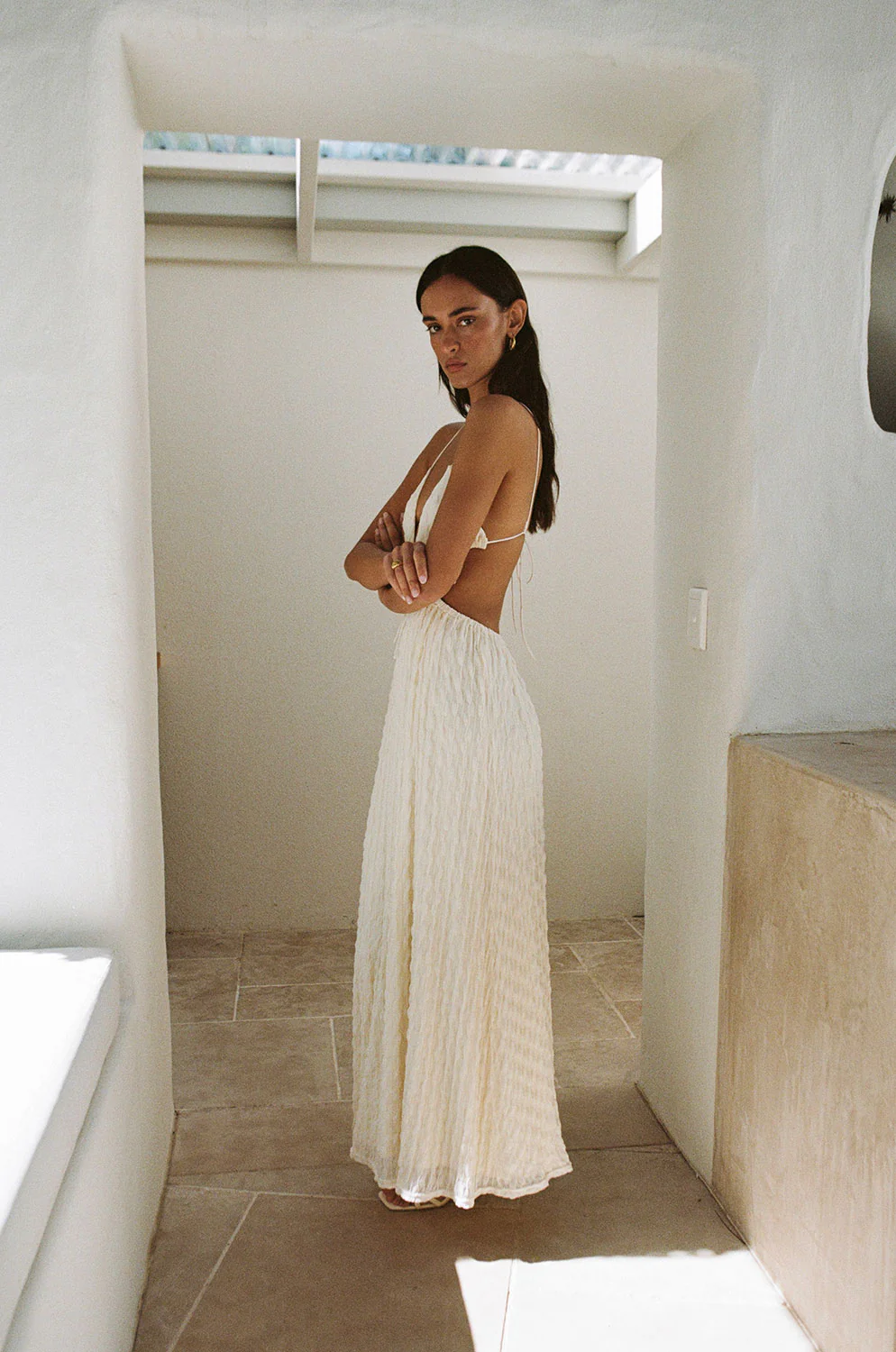 SAMPLE-Backless Alanis Dress