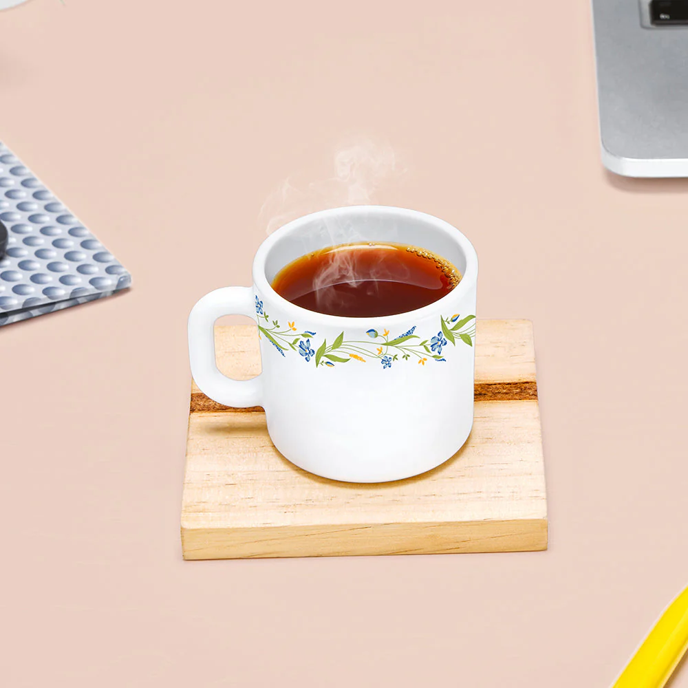 Larah by Borosil Cripper Mug Set, 240ml x 2