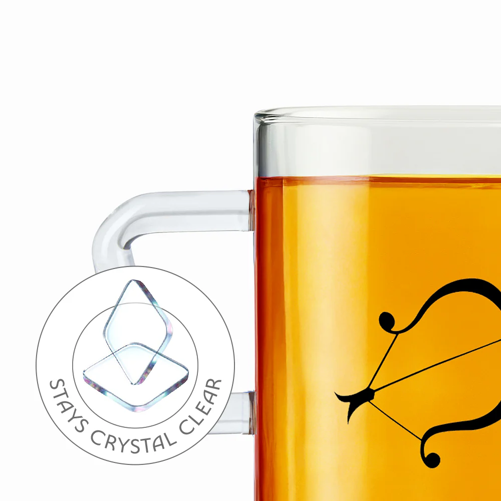 Borosil Zodiac Classic Mug-Saggitarius, 305ml