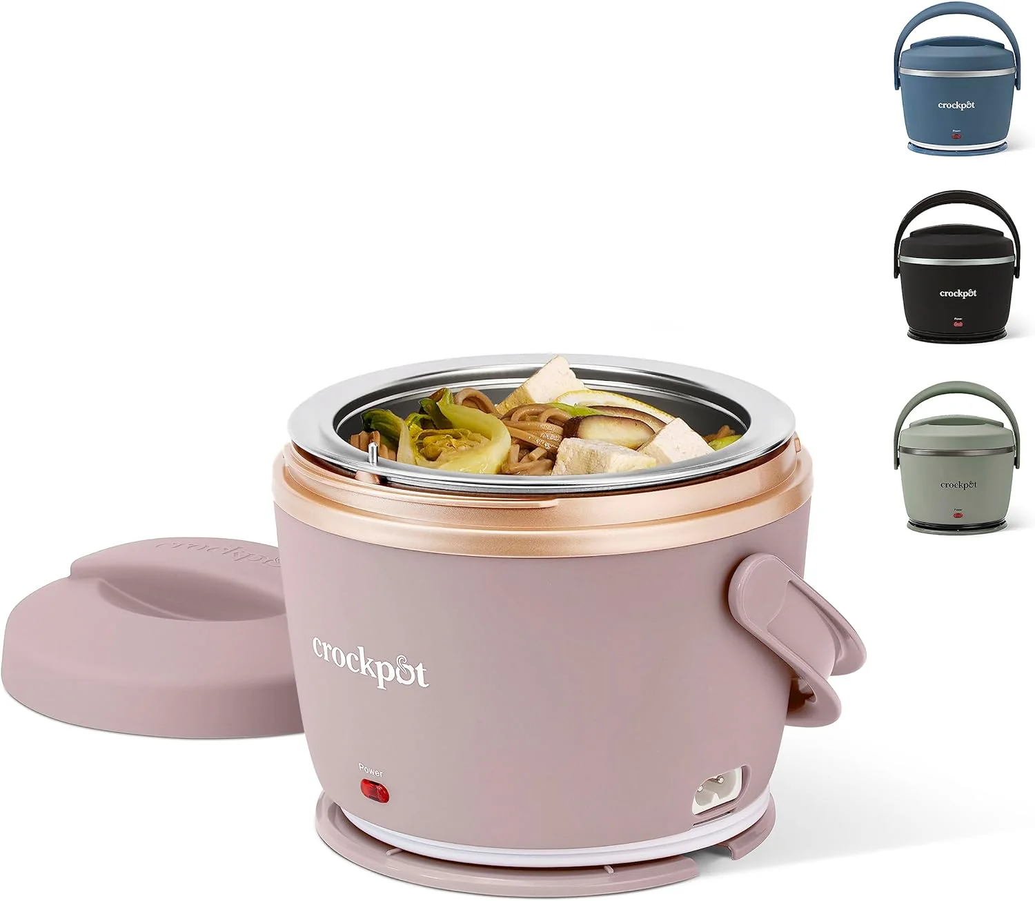 Electric Lunch Box, 20oz Food Warmer, Spill-Free, Dishwasher-Safe, Warm & Travel-Ready