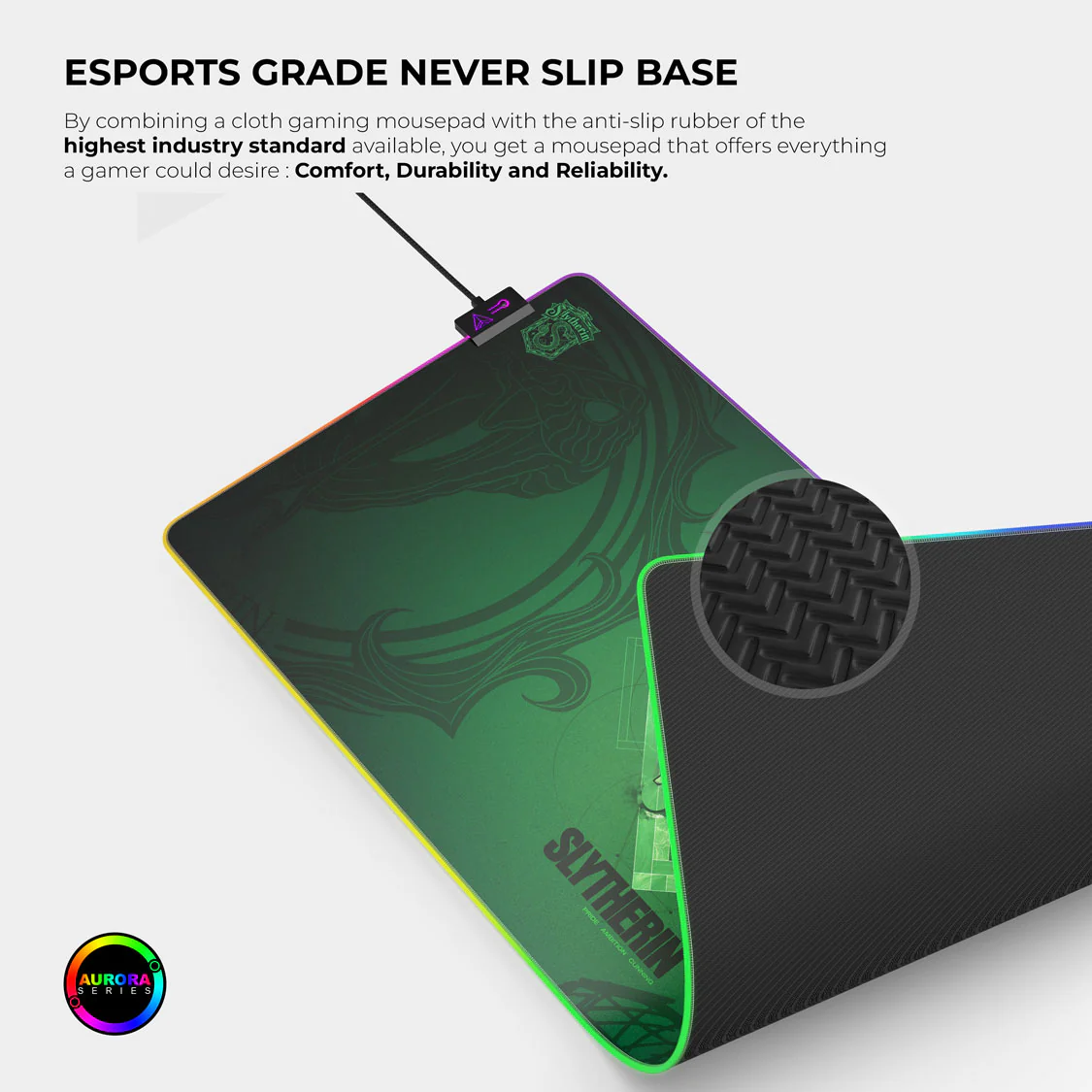 Slytherin Gaming Mouse Pad