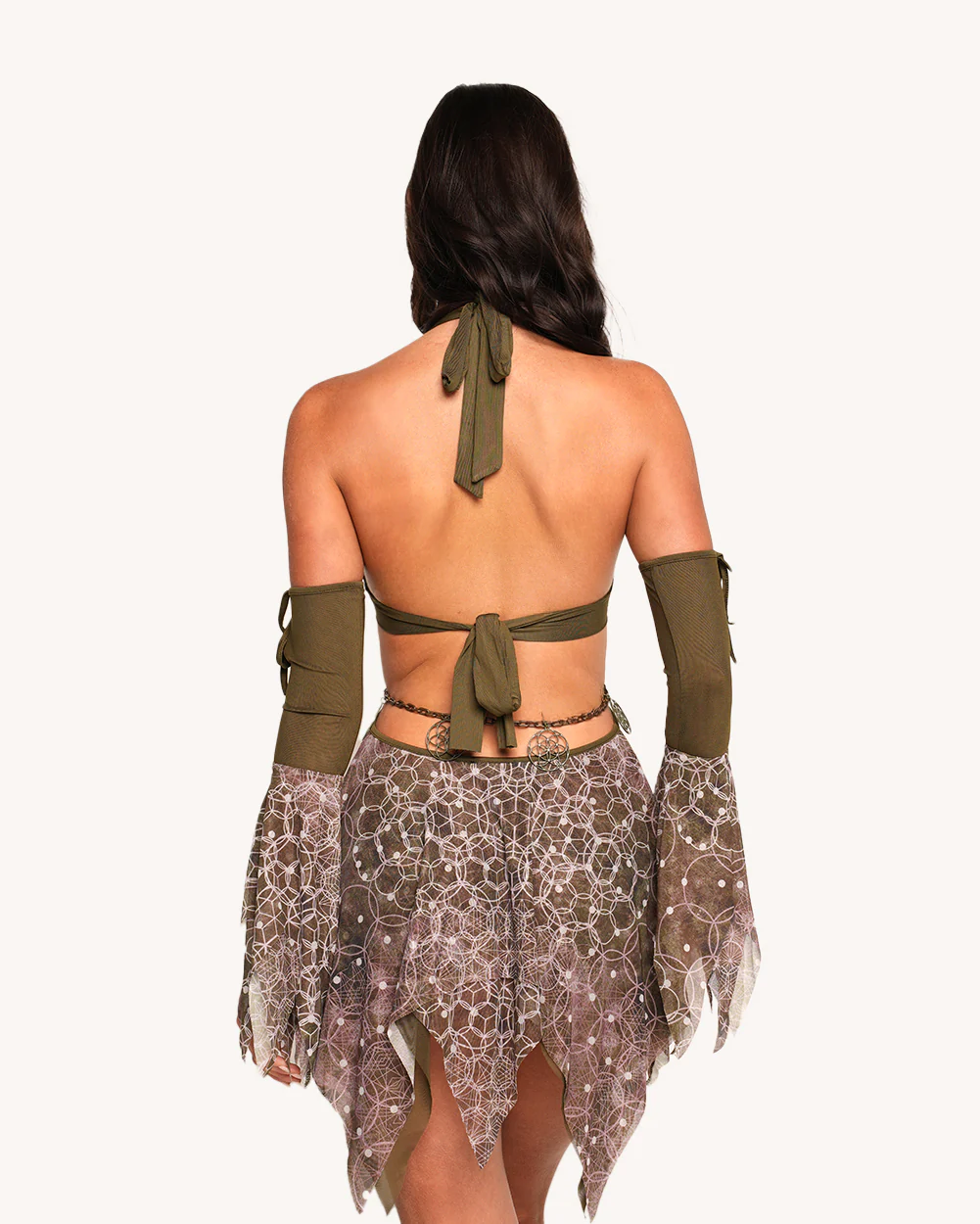 Beneath the Trees Dress with Sleeves