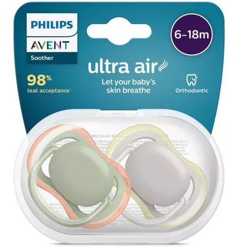 Chupete Ultra Air 6-18 Meses SCF085/20 Avent