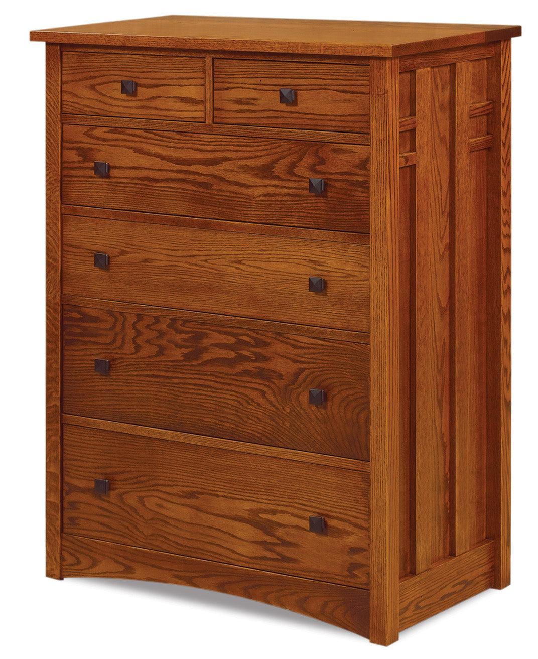 Amish Kascade Six Drawer Chest