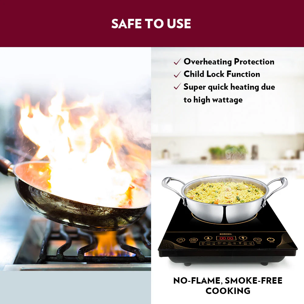 Borosil SmartKook Induction Cooktop TC14