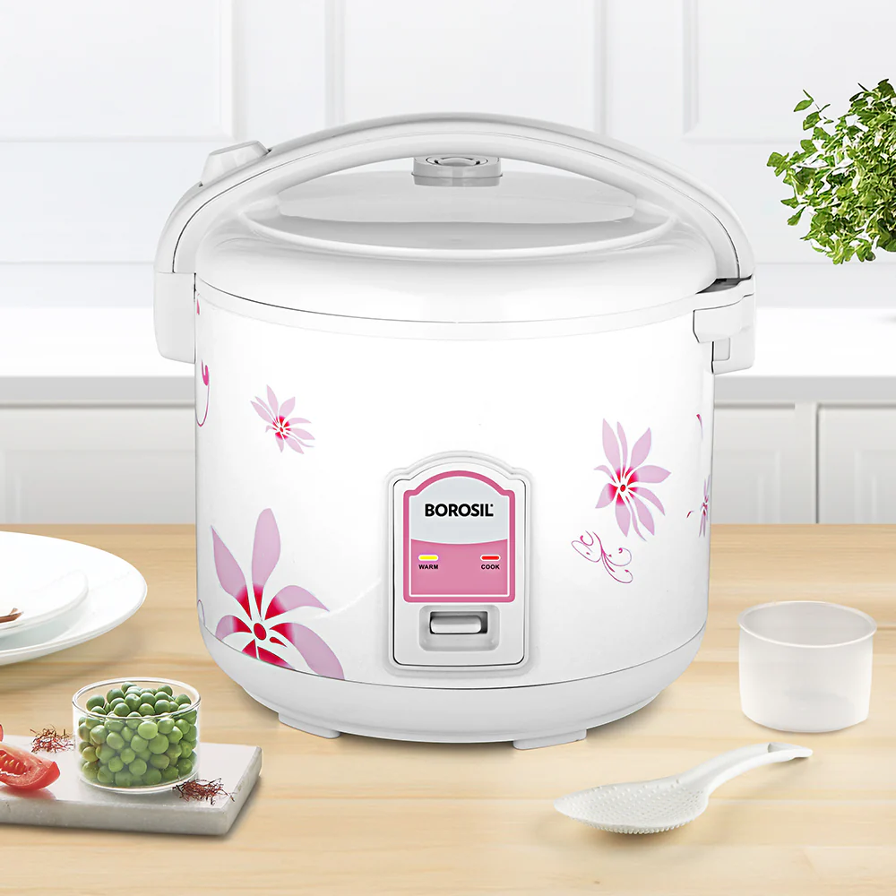 Borosil Pronto Deluxe II 2.8 L Electric Rice Cooker