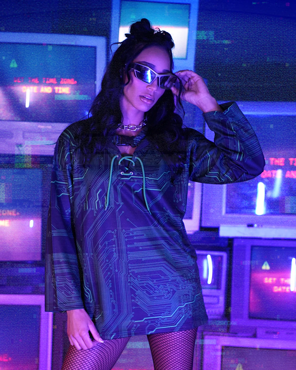 Cyber Matrix Hockey Jersey