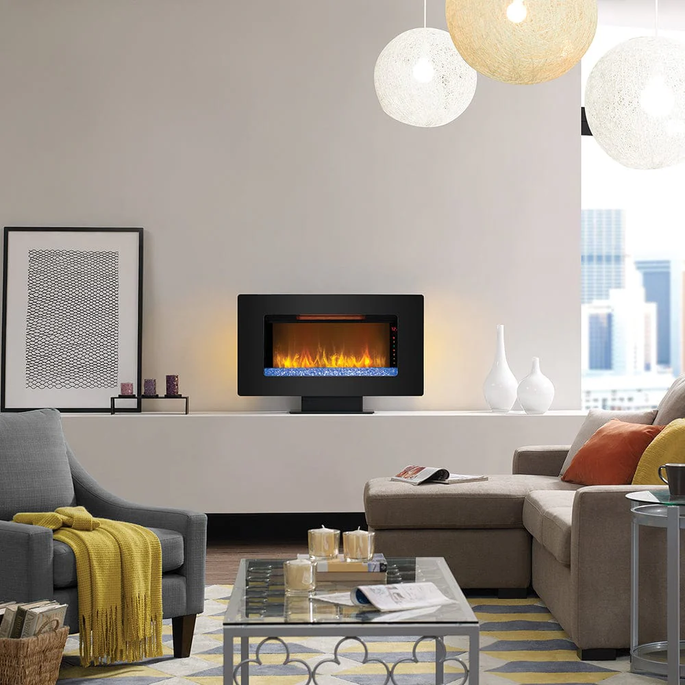 ClassicFlame 36-In Elysium Infrared Wall Hanging/Tabletop Electric Fireplace