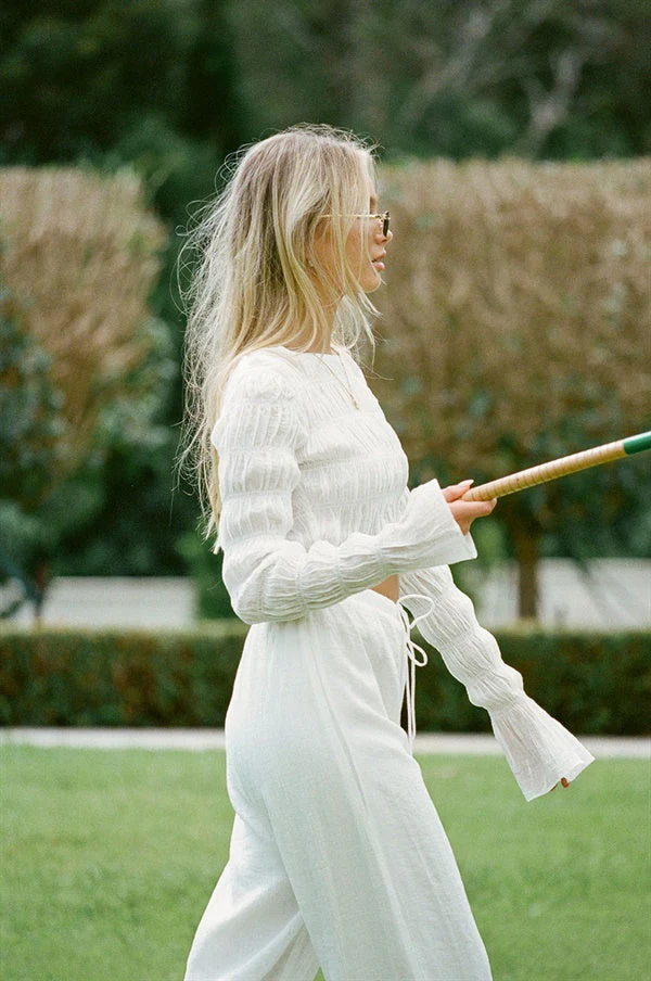 SAMPLE-Coconut Scrunch Top