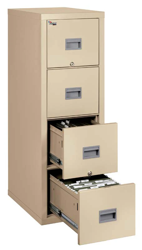 FireKing 4P1825-C 4 Drawer Patriot Vertical File Cabinet (Legal/Letter)