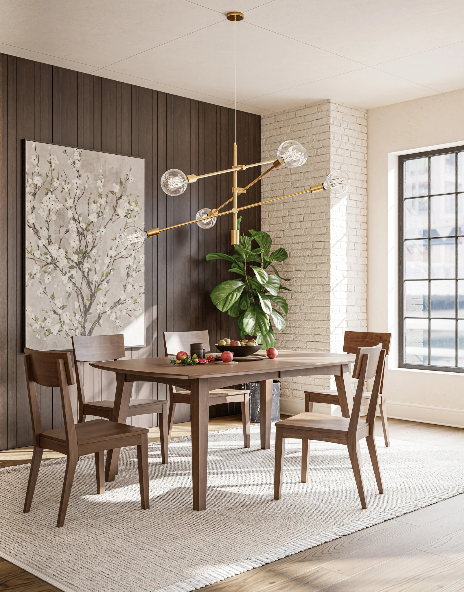 Amish Burbank Leg Table