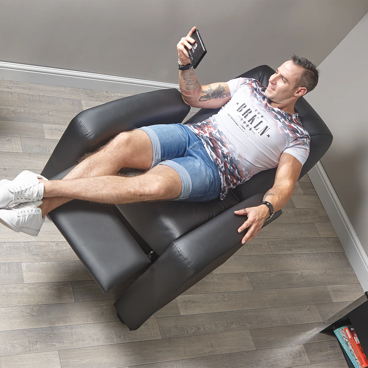 Premier 4.1 Audio Recliner Gaming Chair - Black