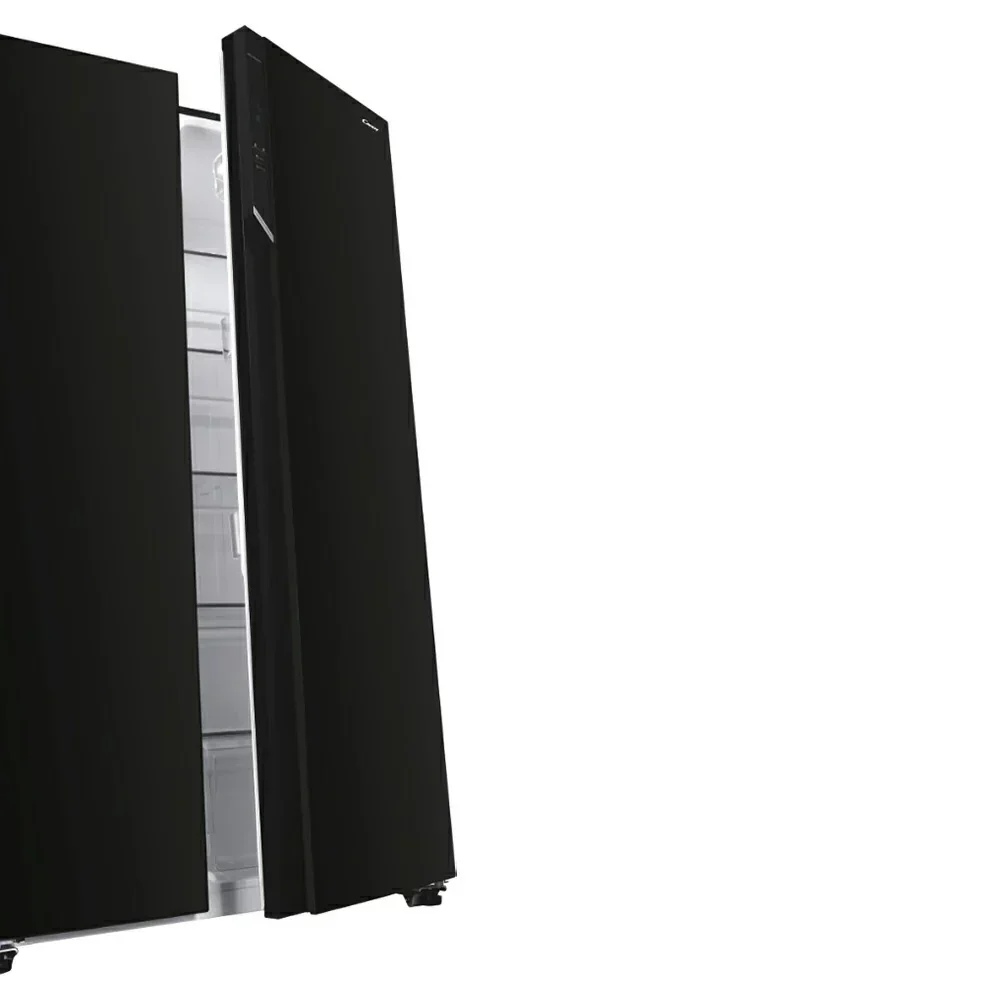 Candy American Fridge Freezer Frost Free Black | CHSBSV5172EBKN