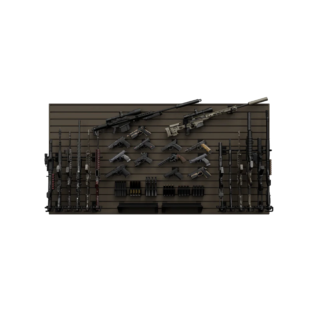 Hold up Displays Tactical Wall Display Package HD107