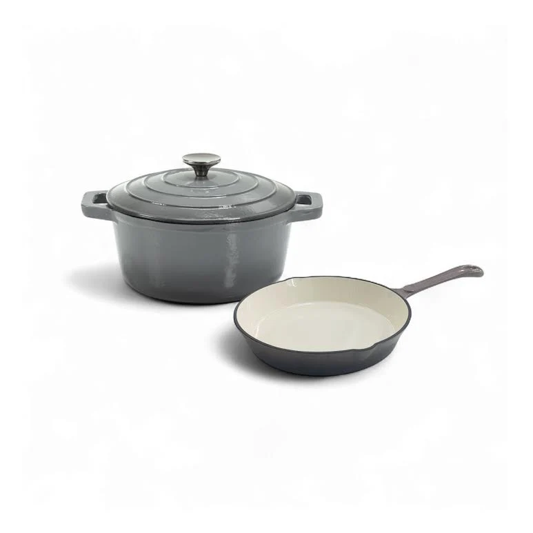 CH 2 Piece Cast Iron Combo Grey