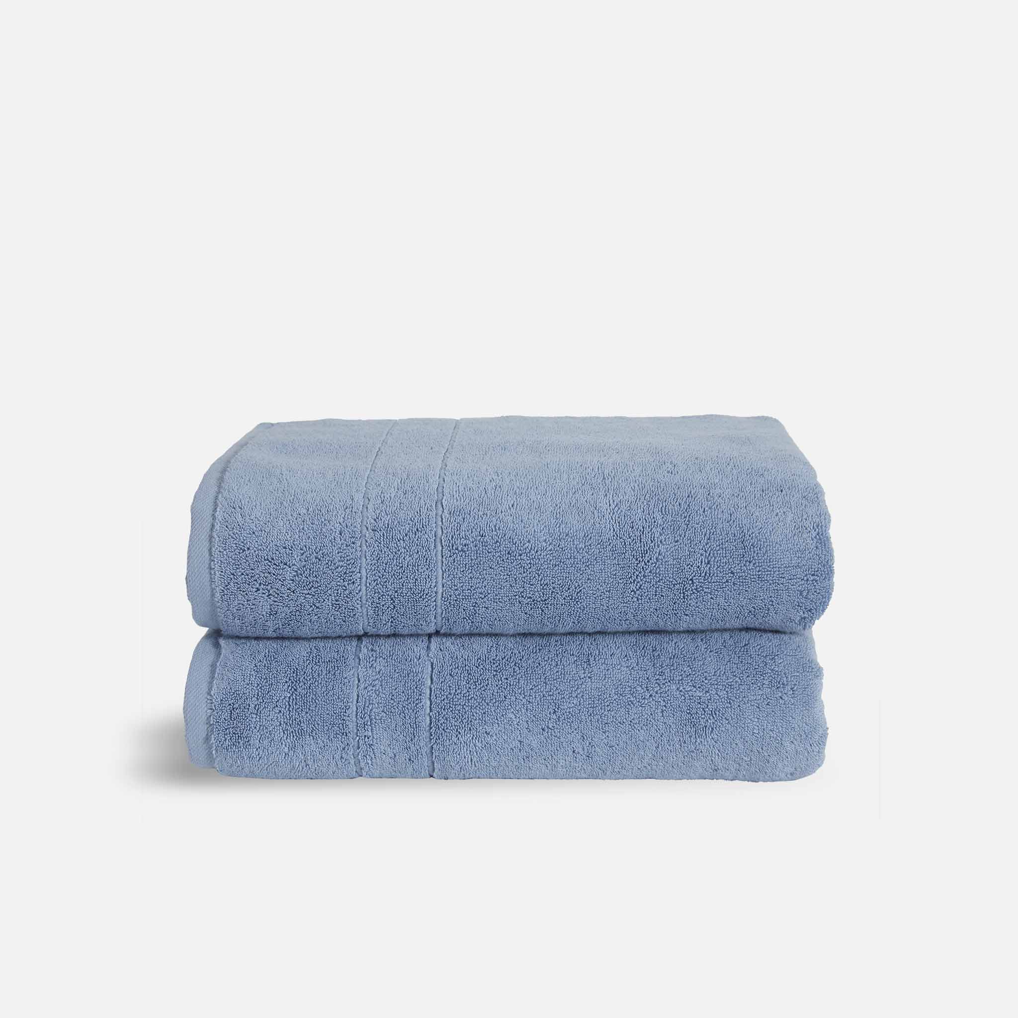 Super-Plush Turkish Cotton Bath Towels Set One