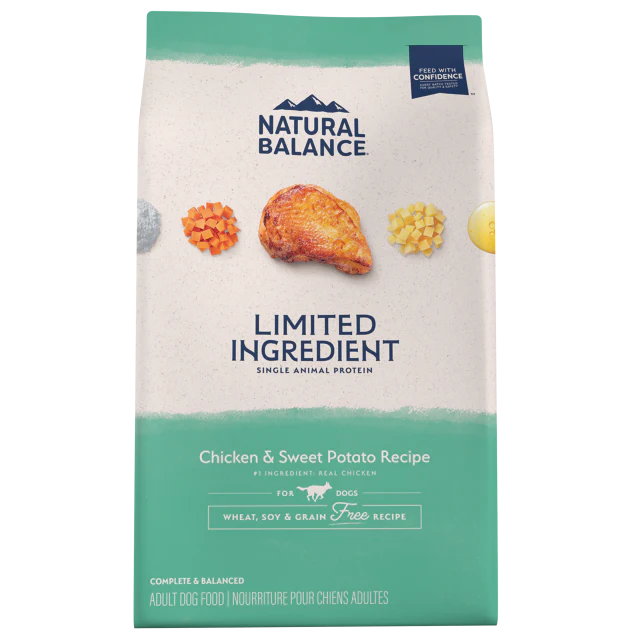 Natural Balance Limited Ingredient Diet Grain Free Chicken & Sweet Potato Recipe Dry Dog Food