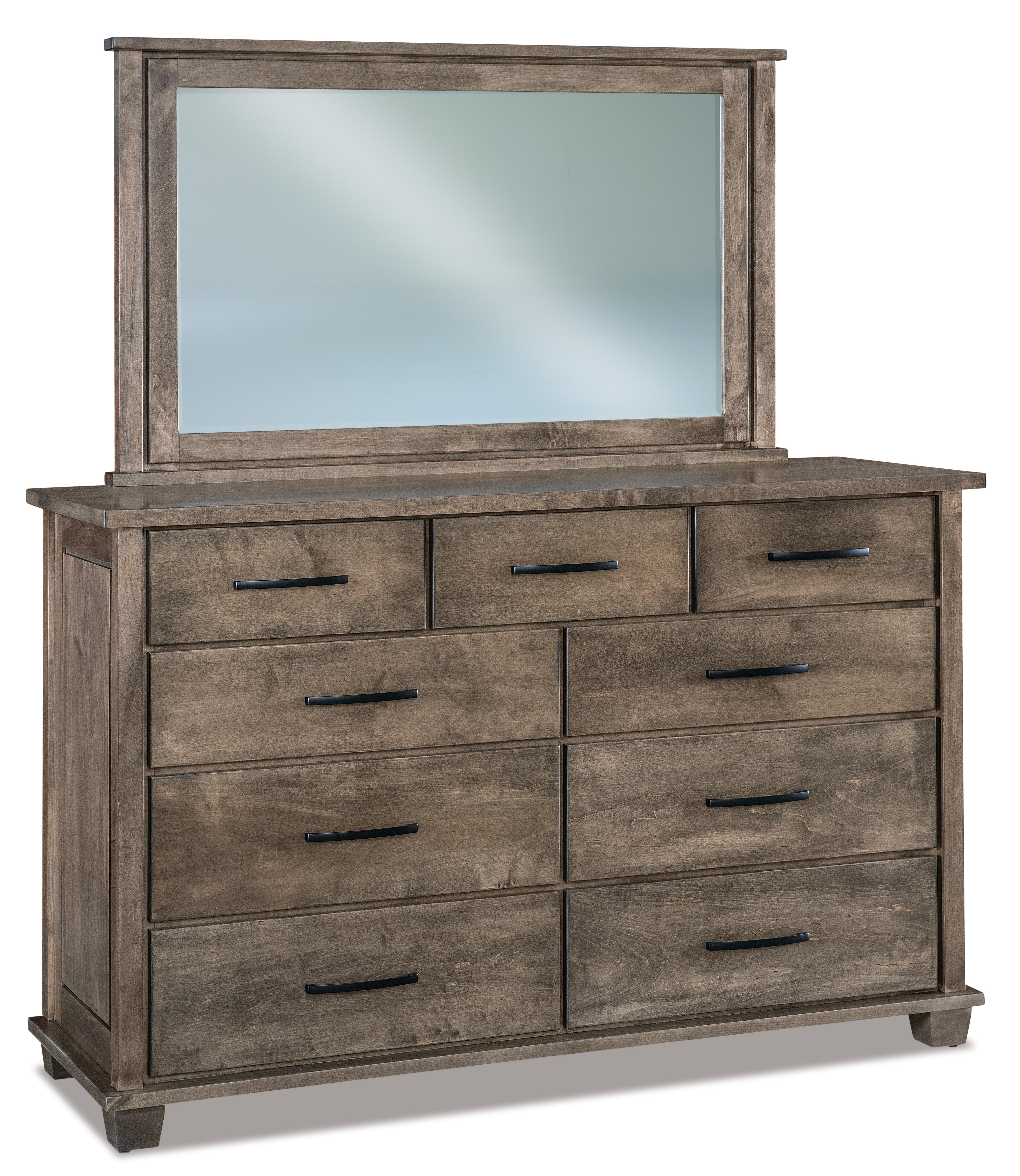 Amish Monarch Nine Drawer Dresser