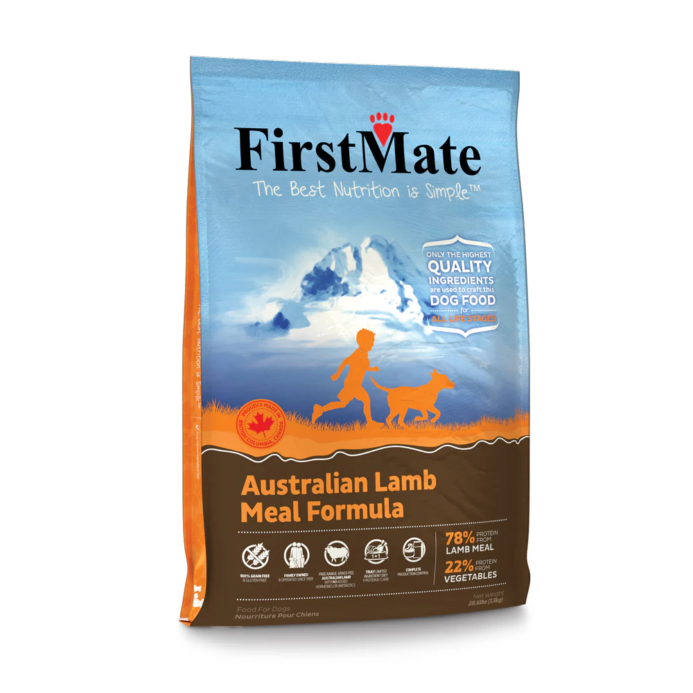 FirstMate™ Grain Free Australian Lamb Meal Formula Dog Food 28.6 Lbs