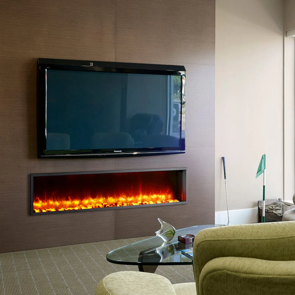 Dynasty 63-In Harmony Built-In Electric Fireplace